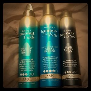 Moose and beez wax texture hair spray